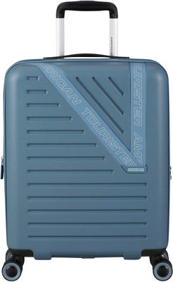 American Tourister Dynabelt Spinner Trillekoffert 36L, Rainstorm Blue