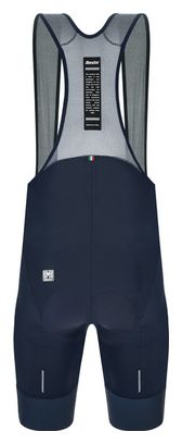 Cuissard Court à Bretelles Santini Karma Delta Bleu