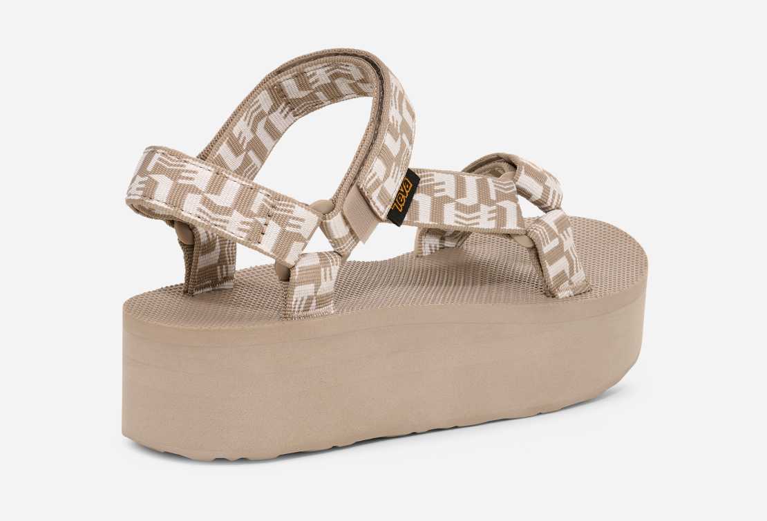 Dames Flatform Universal Sandal
