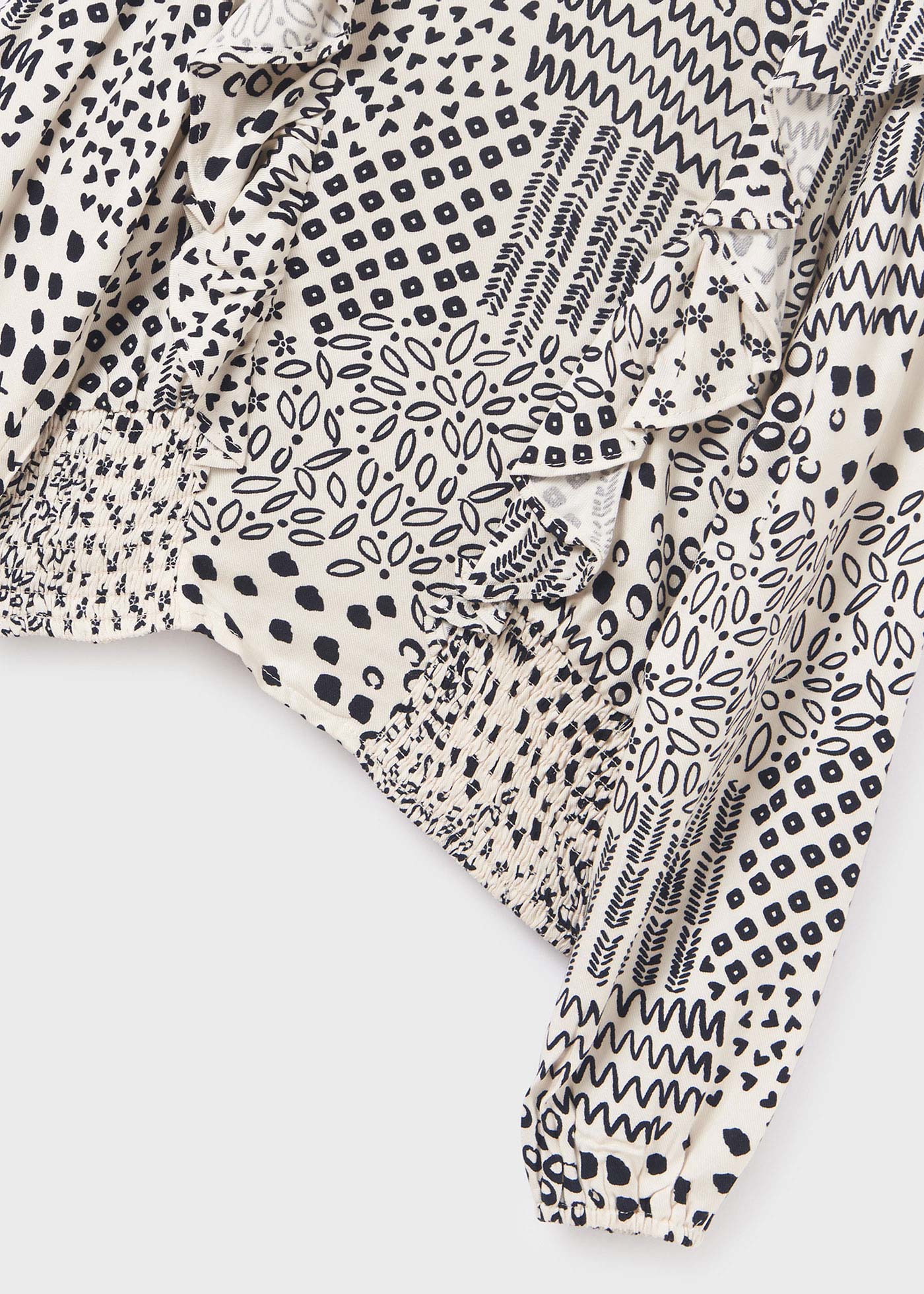 Blusa estampada para meninas