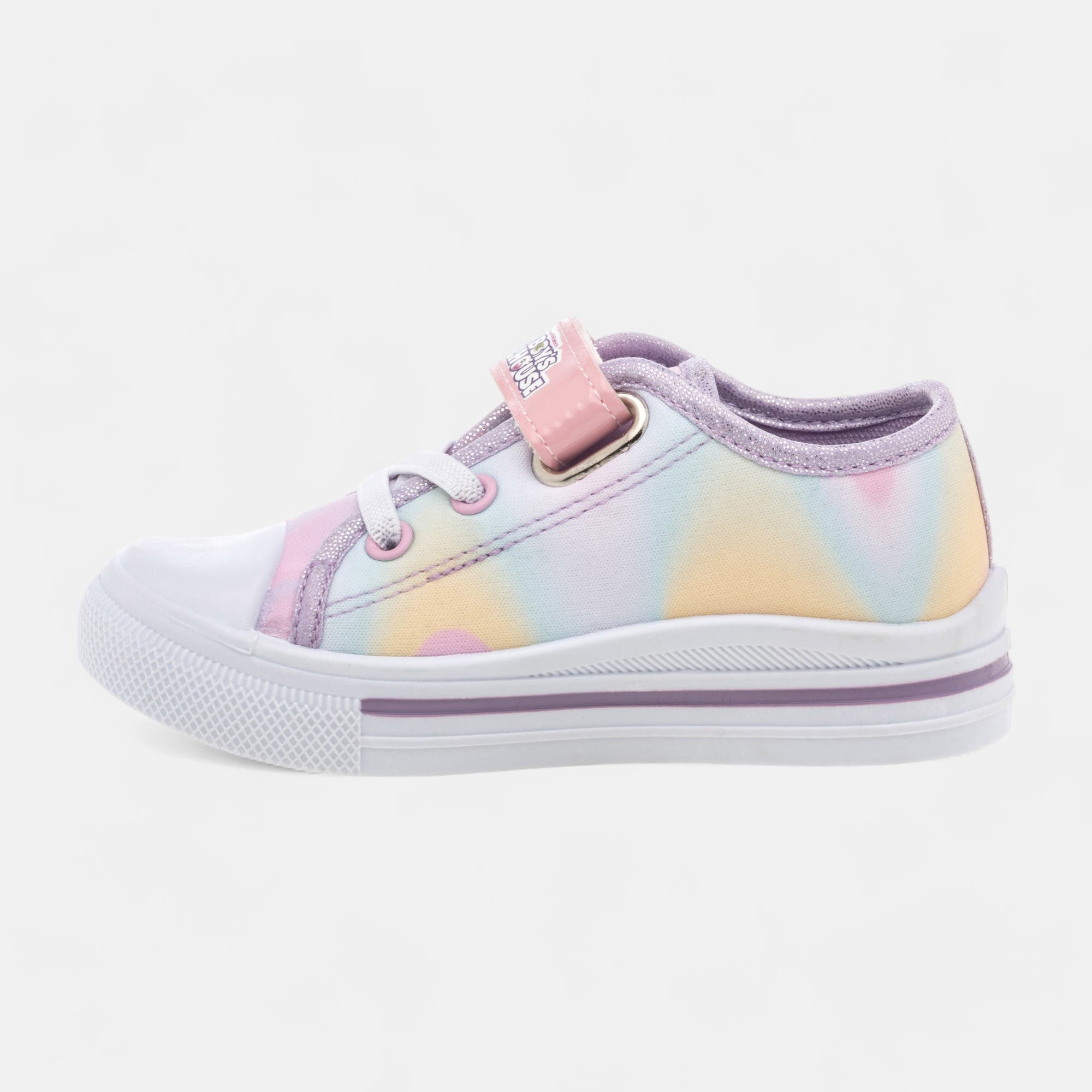 Baskets en toile Fille multicolore