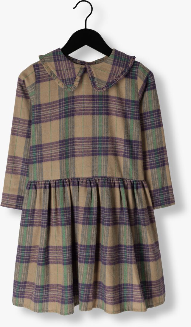 WANDER & WONDER beige wander & wonder midi jurk lumi dress