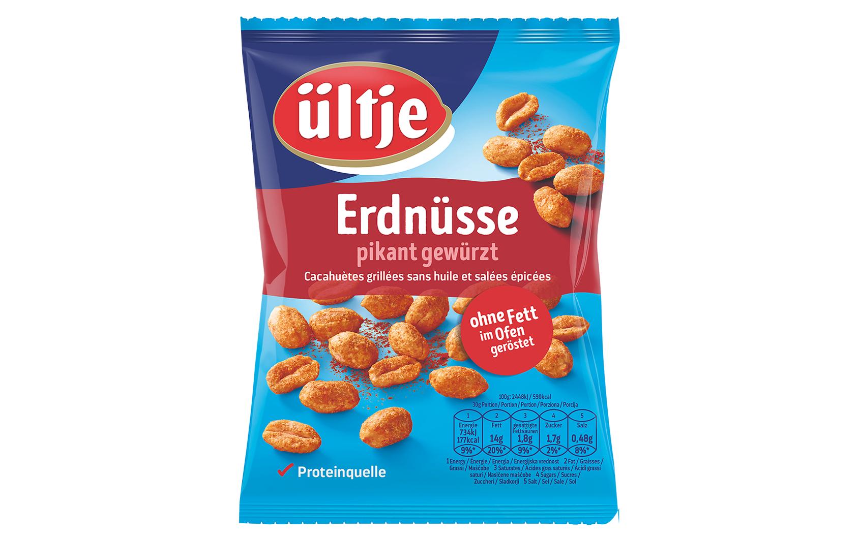 Apéro Erdnüsse pikant gewürzt 200 gGeröstete, würzige Erdnüsse