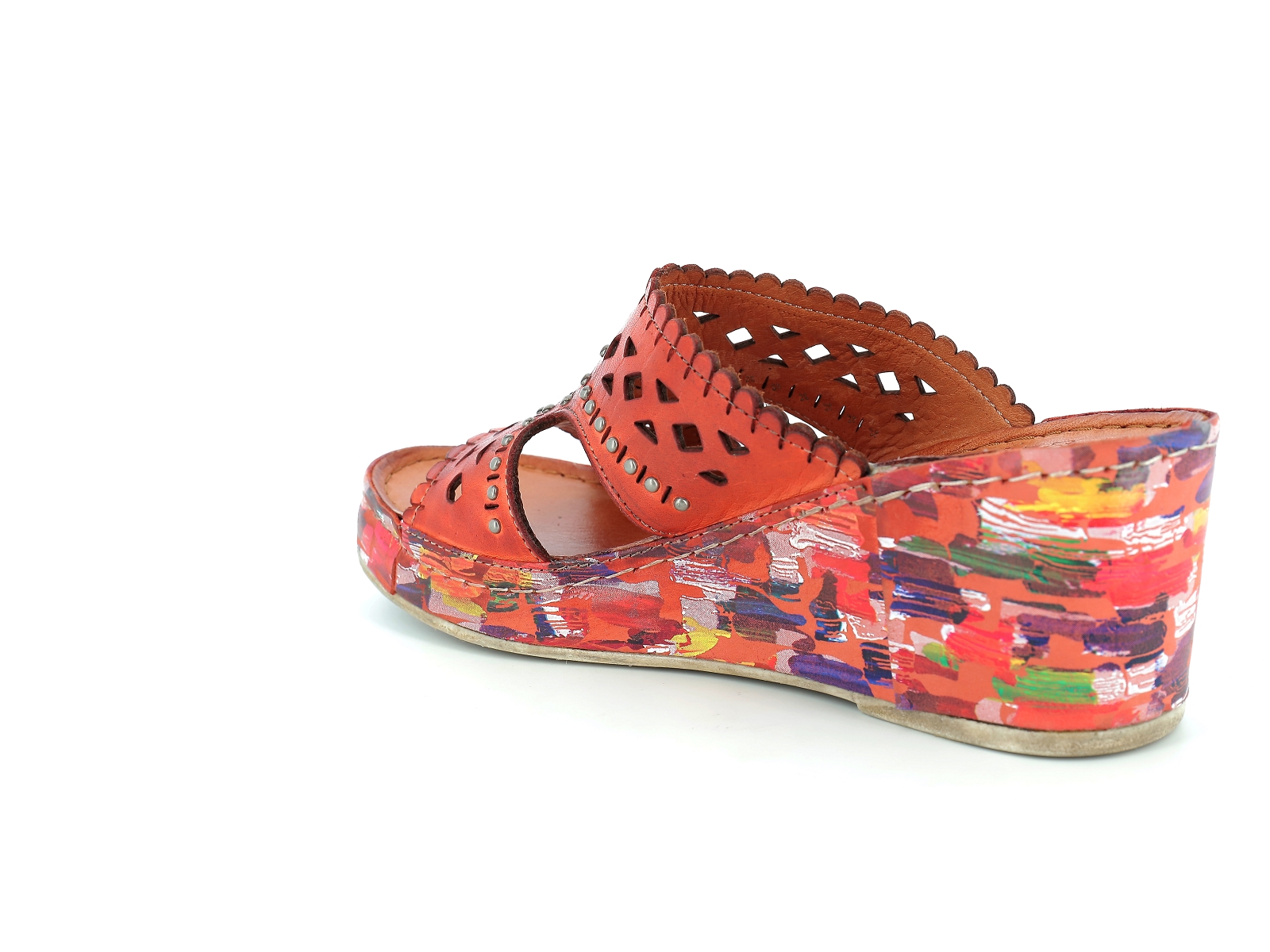 K brand-FLOC Cuir Corail