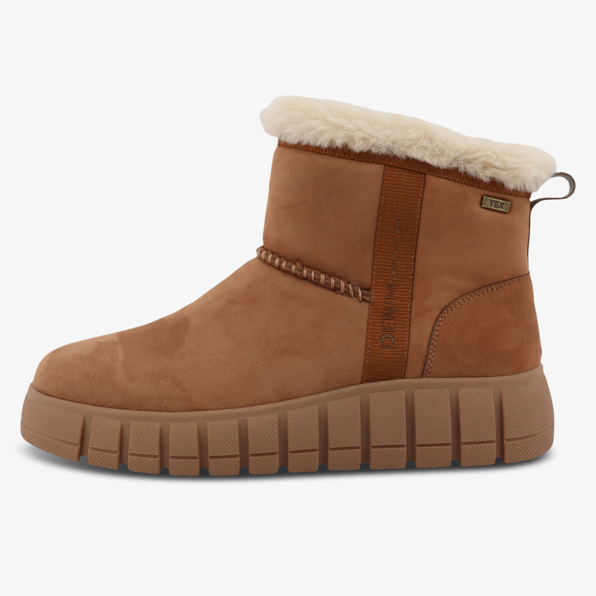 TOM TAILOR Damen Winter Boots cognac