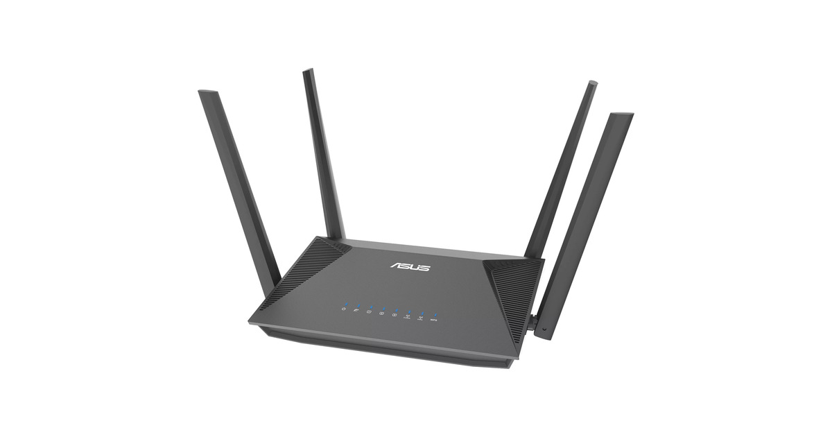 ASUSRT-AX52 Pro (AX3000) Dual Band WiFi 6 Extendable Router mesh router  (Zwart)