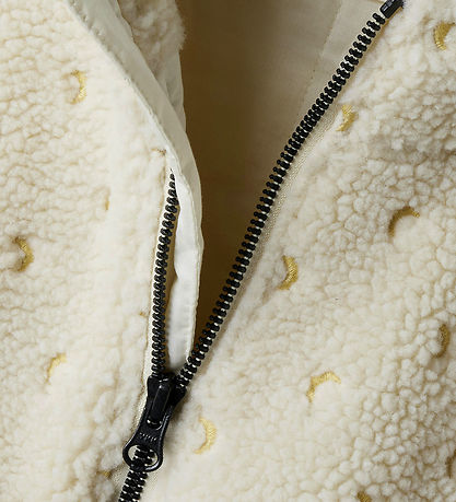 Lil' Altelier Fleecejacke - NmnNalo - Turteltaube/Mond Verpackun