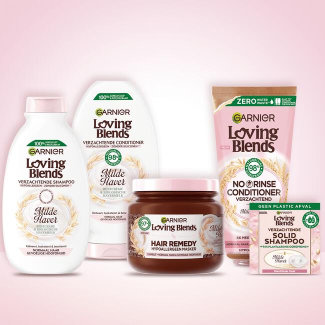 Garnier Loving Blends Milde Haver Hair Remedy Haarmasker 340 ML
