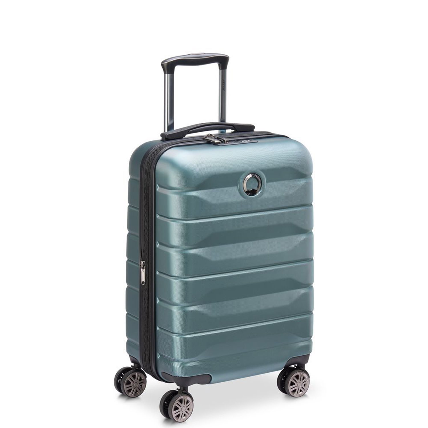 Delsey Air Armour 4 Wheel Cabin Trolley 55/35 Expandable light green