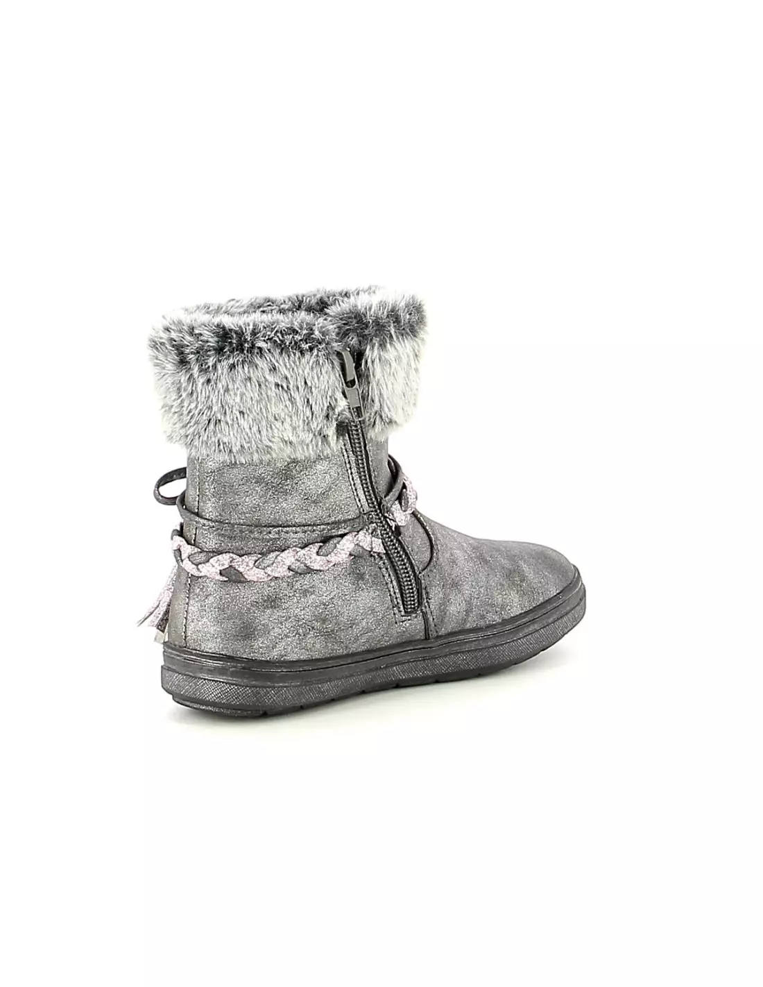 BOPY ICHANTE - Boots & bottines Argent