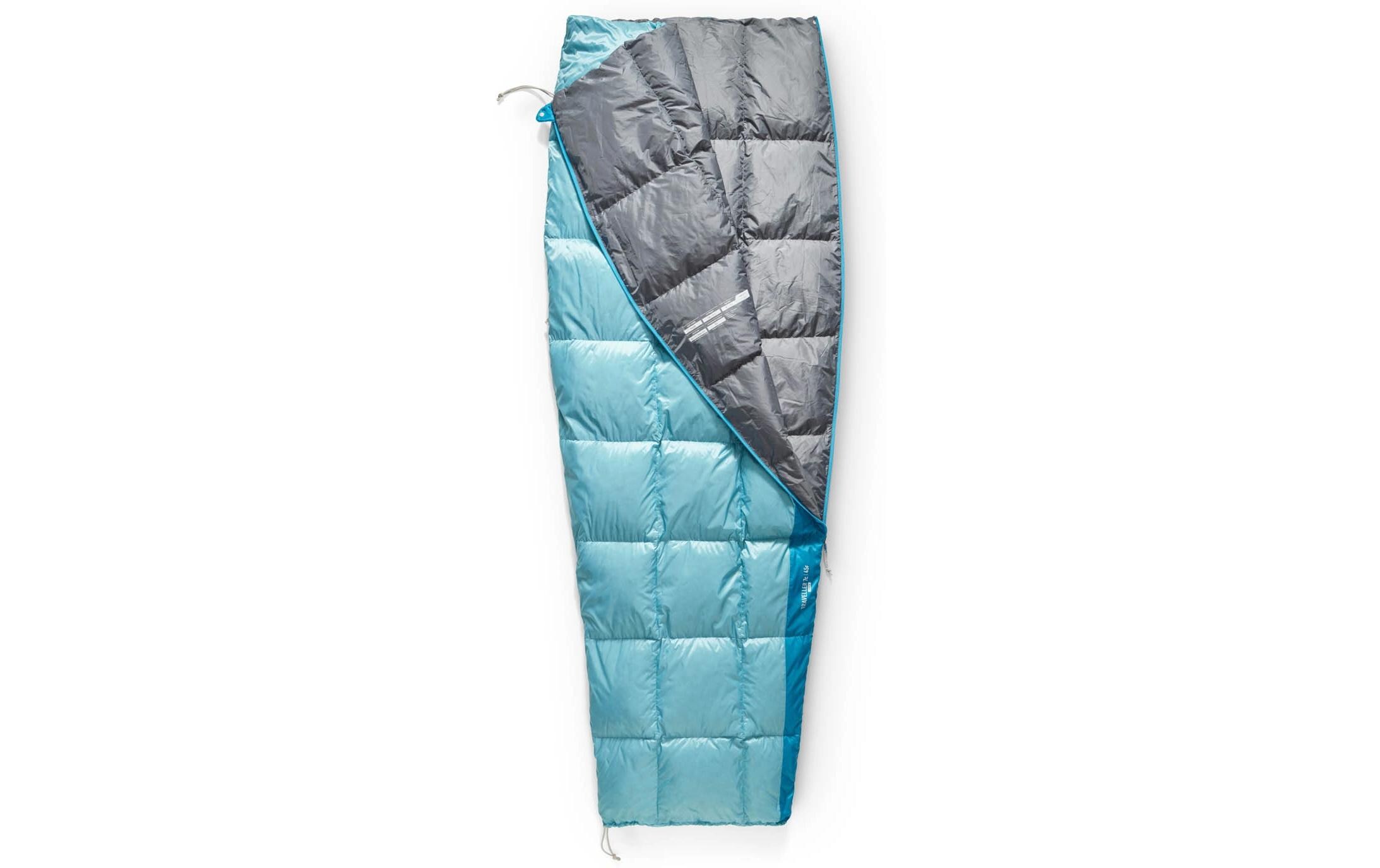 Traveller 7C/45F R Polyester, Hellblau<br>Mumienschlafsack