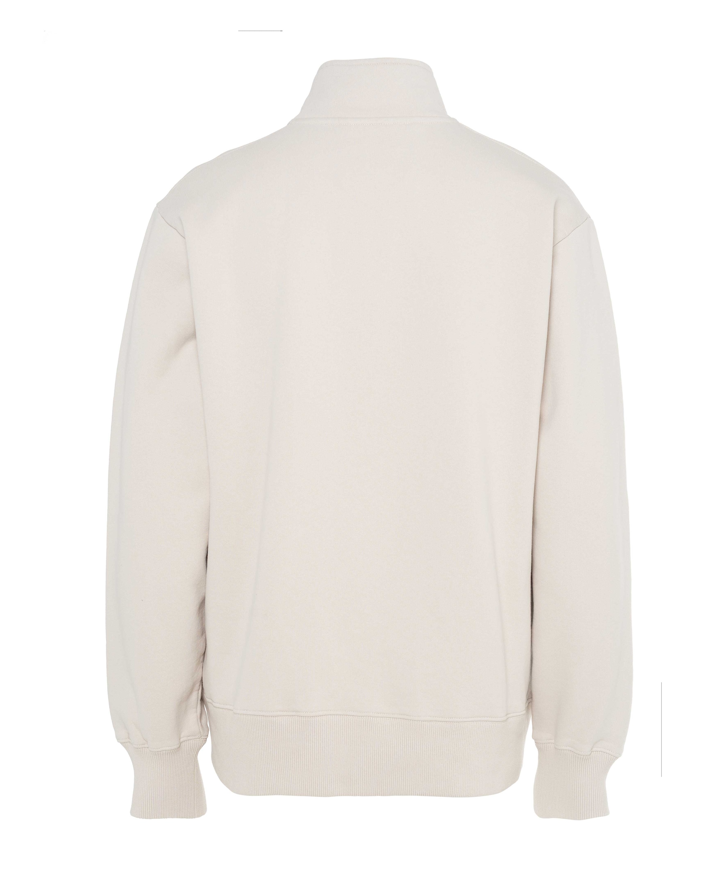 Olaf Sweater met rits ecru