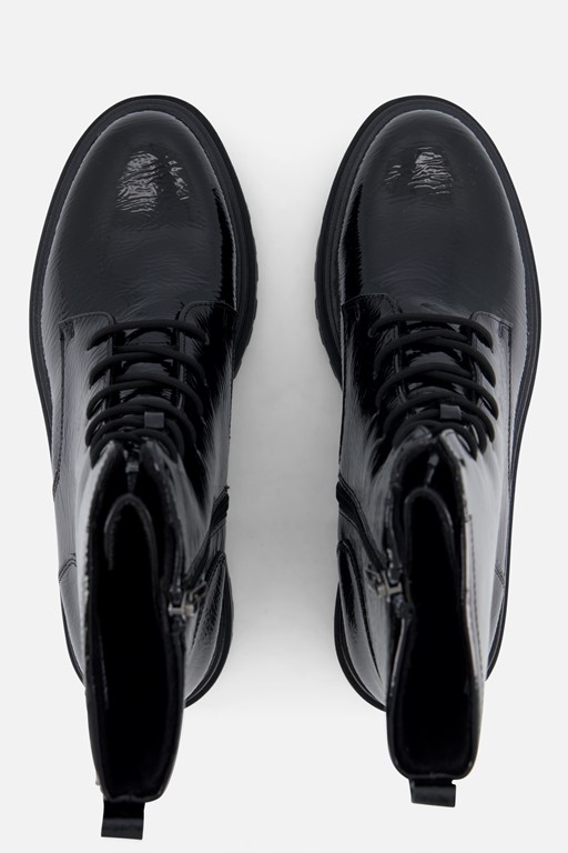 Tamaris Veterboots zwart Synthetisch