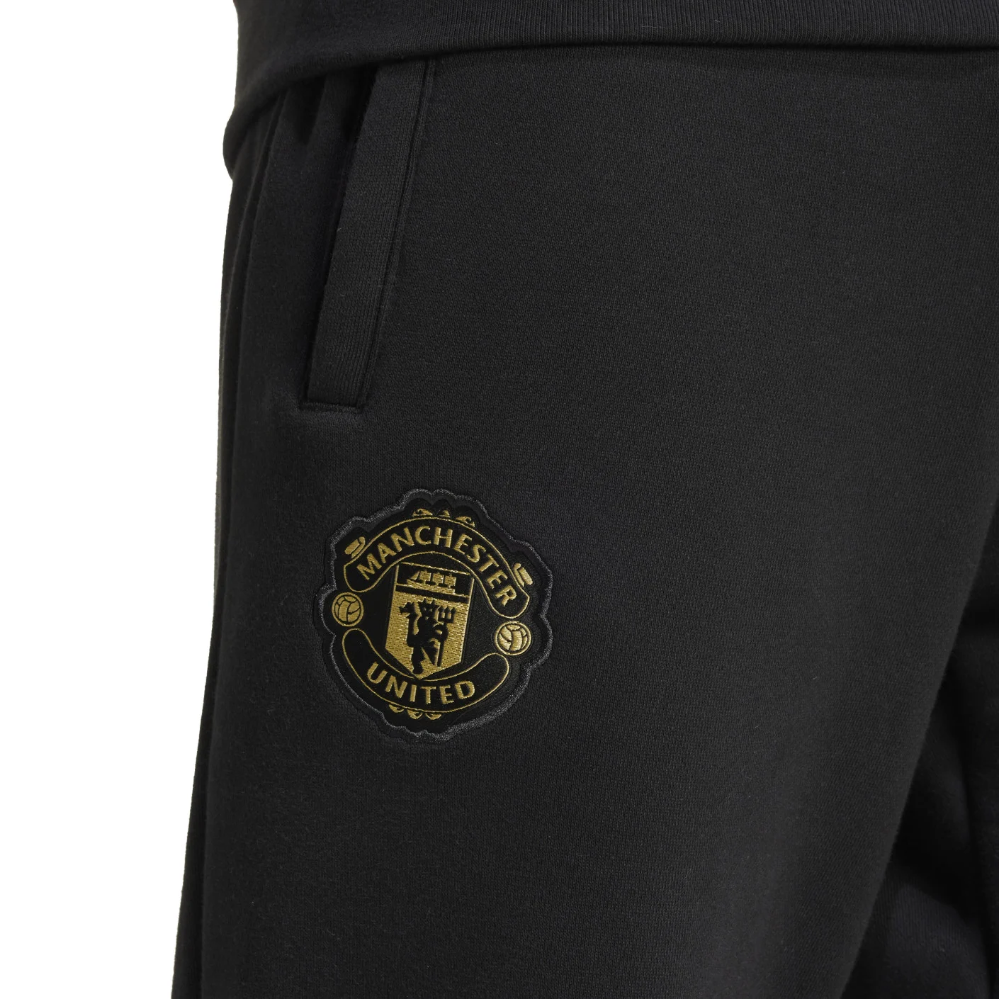 adidas Manchester United CNY Trainingspak 2024-2025 Zwart Wit Goud