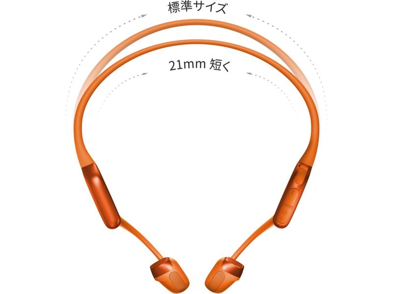 Shokz Bone Conduction Kopfhörer OpenRun Pro 2 Mini USB-C Or Kompakte Knochenschall-Sport-Kopfhörer