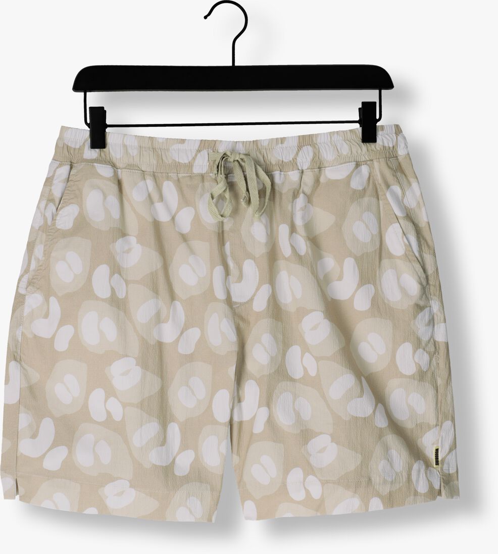 WOODBIRD zand woodbird korte broek wbbommy leo shorts