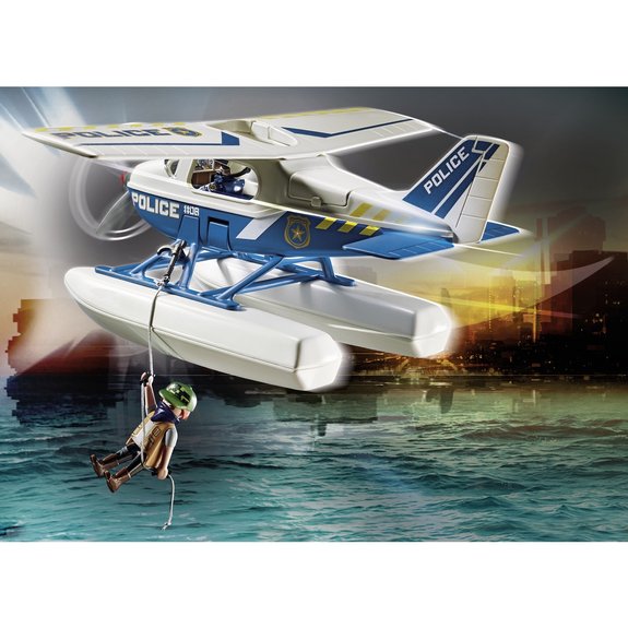Hydravion de police et bandit - Playmobil City Action 70779