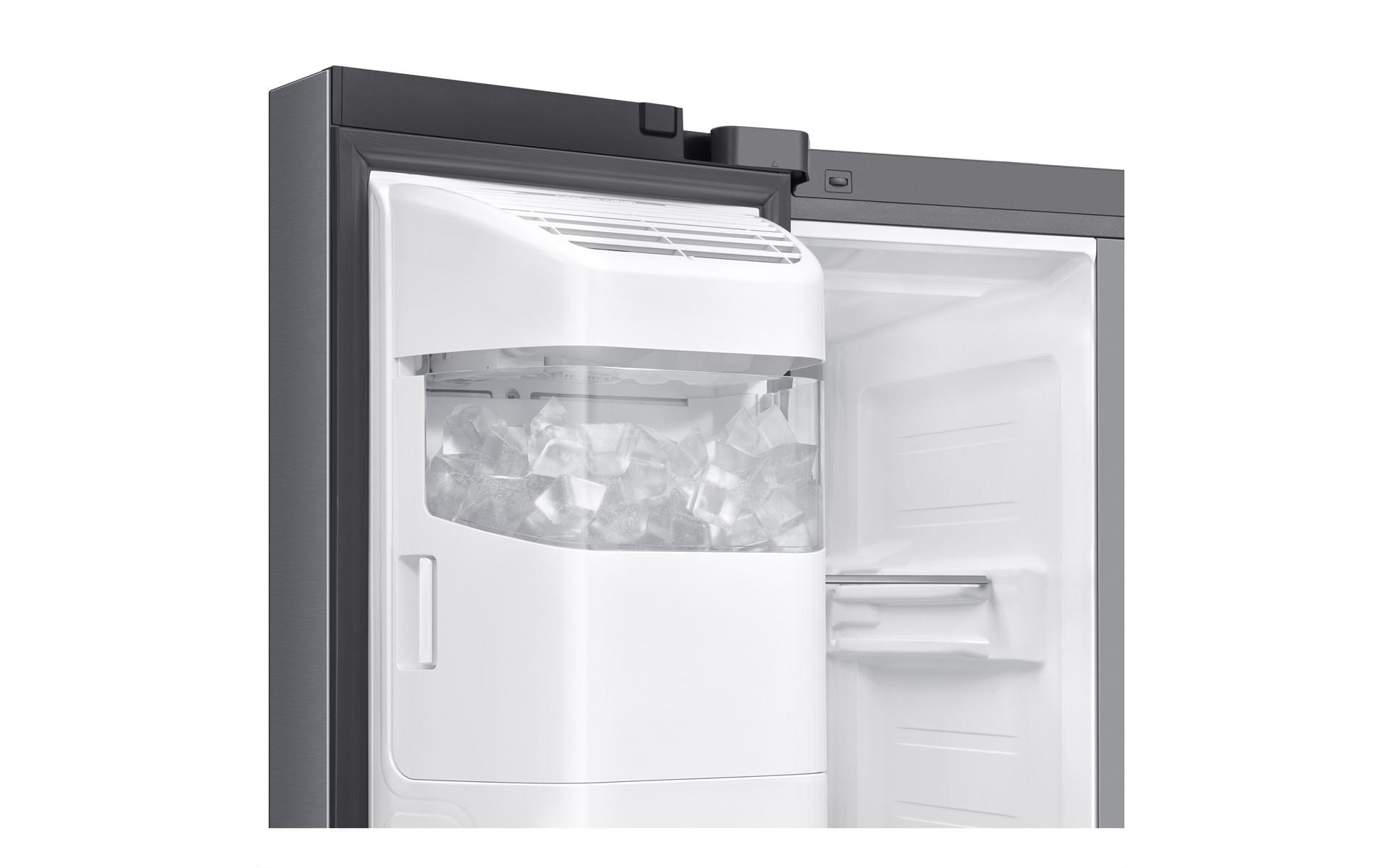Foodcenter RS90F66BETWS Silber<br>Side by Side Kühl- und Gefrierteil