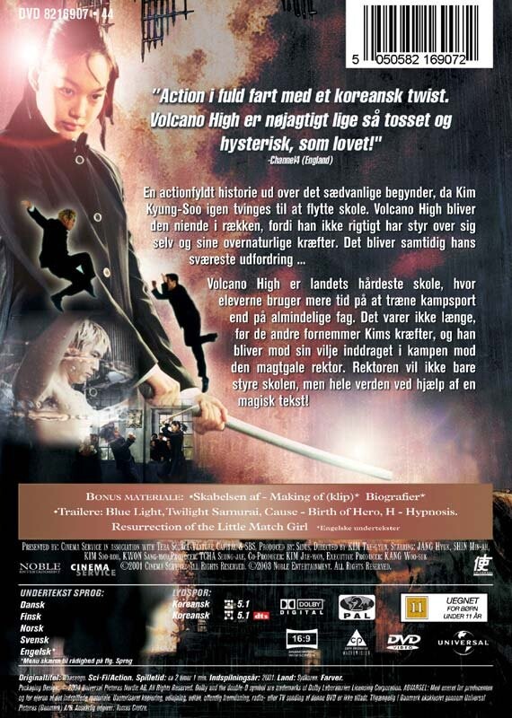 Volcano High - Whasango - DVD
