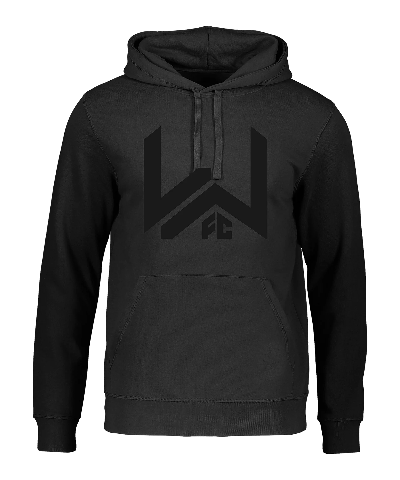 Wontorriors FC Fan Hoody Schwarz FC002