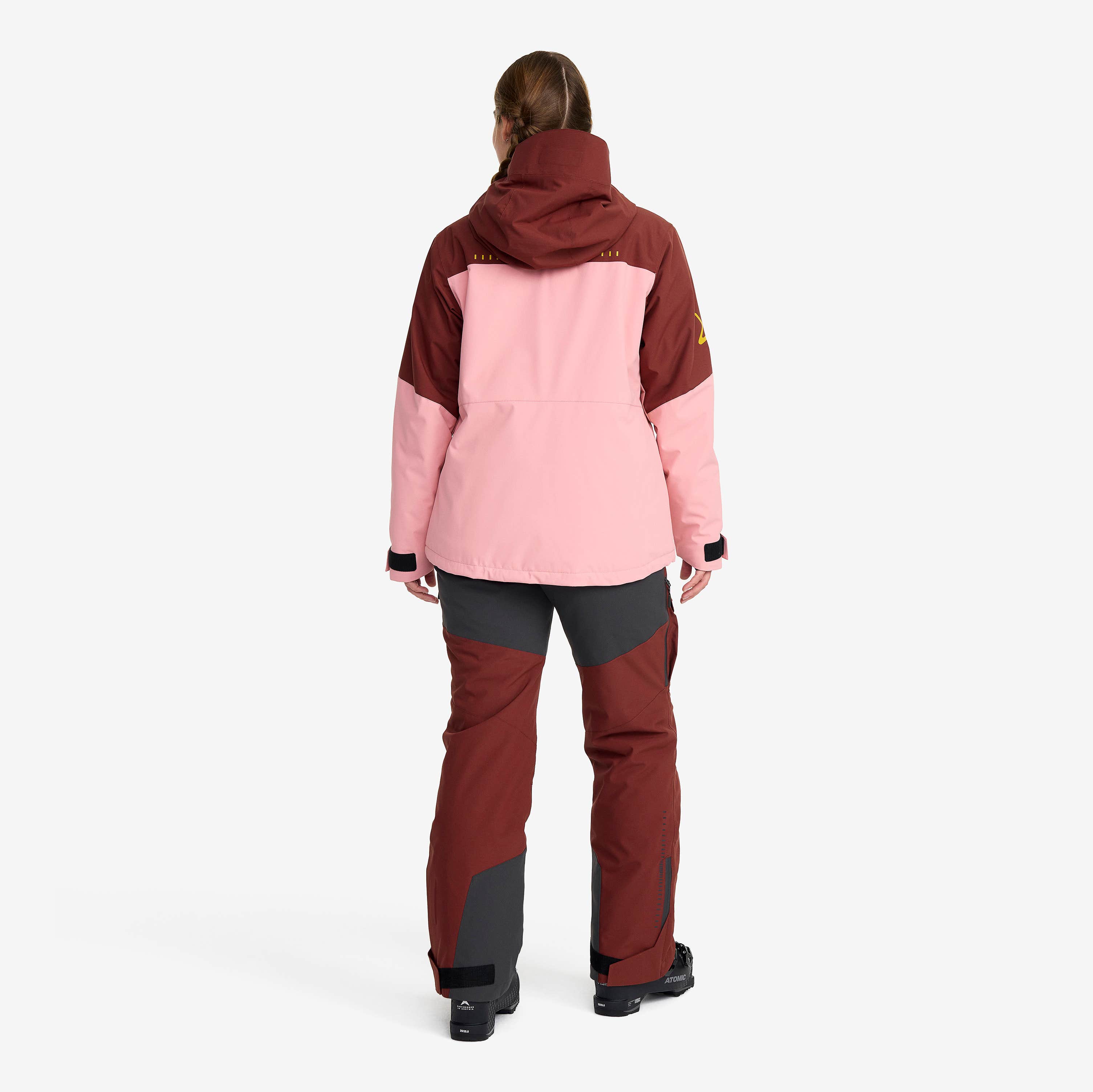Halo 2L Insulated Ski Jacket Dame Blush