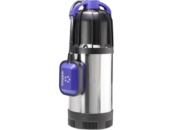 Renkforce nedsenkbar trykkpumpe med beskyttende kontaktplugg 1519501 6500 l/t 30 m (1519501)