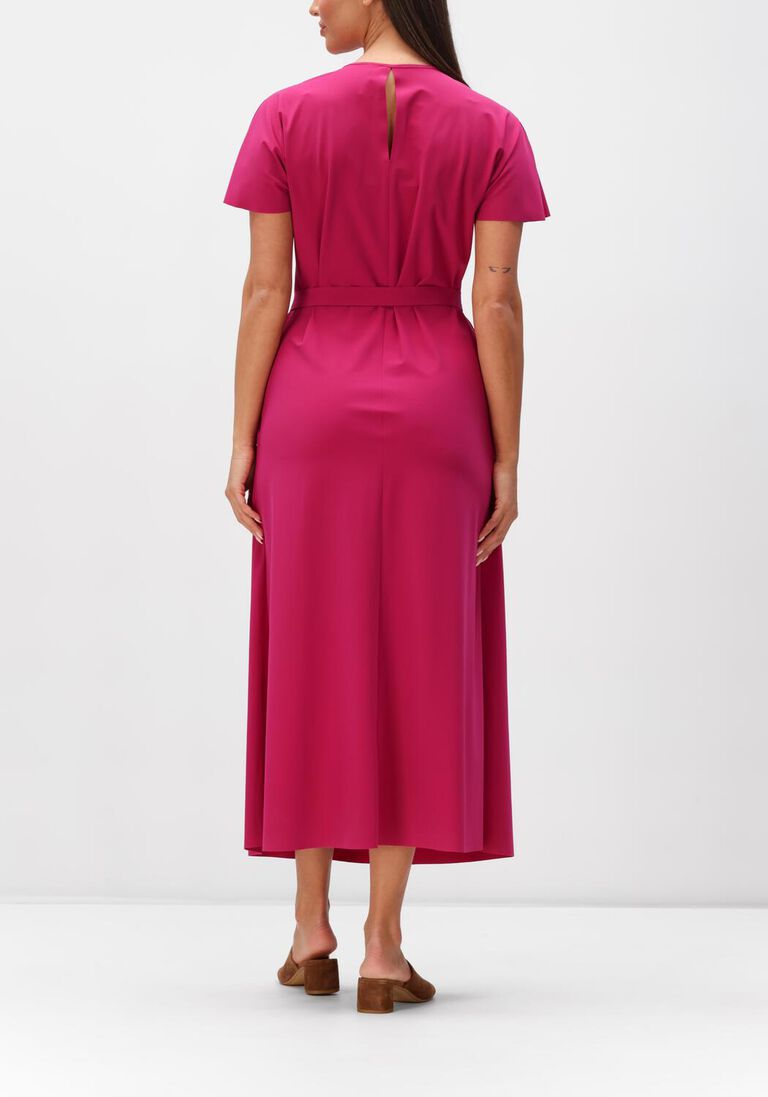 fuchsia japan tky midi jurk yukijura