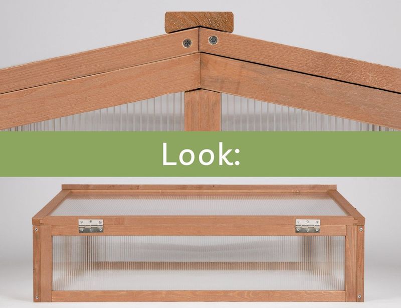 Covy1 - Plantenbak - Bruin - Hout - Voor Tuinen en Balkons