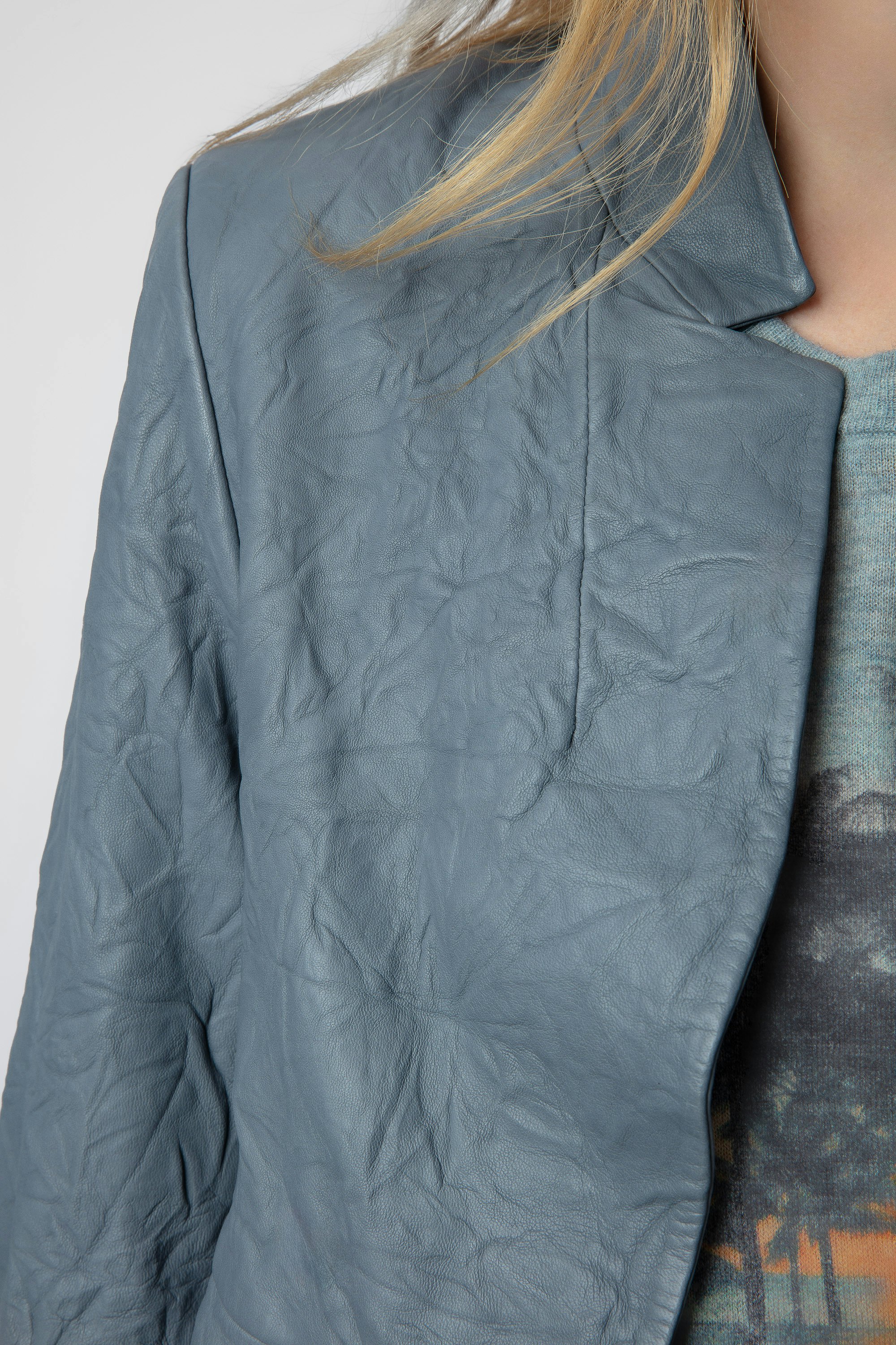 Blazer Verys Cuir Froissé