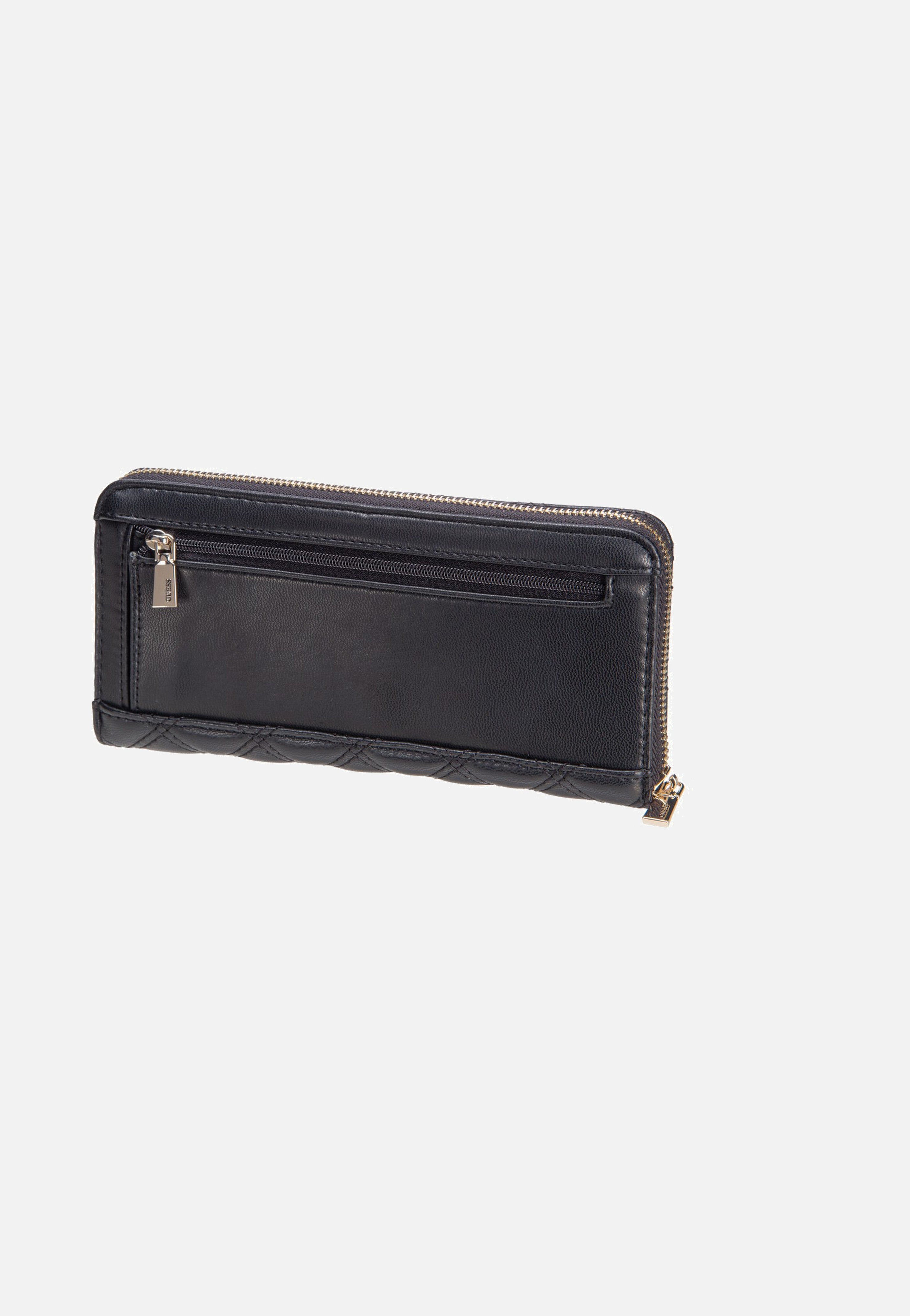 Giully II Slg Large Zip Around Black - Portemonnaie