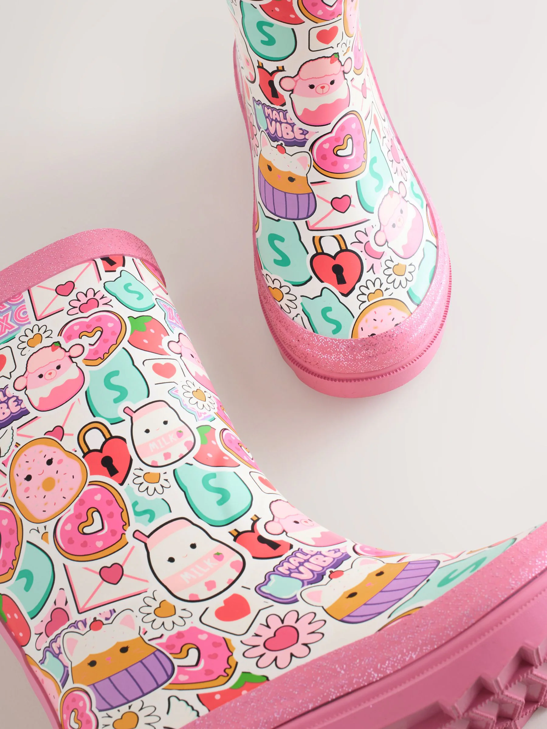 Roze - Squshmallows Laarzen
