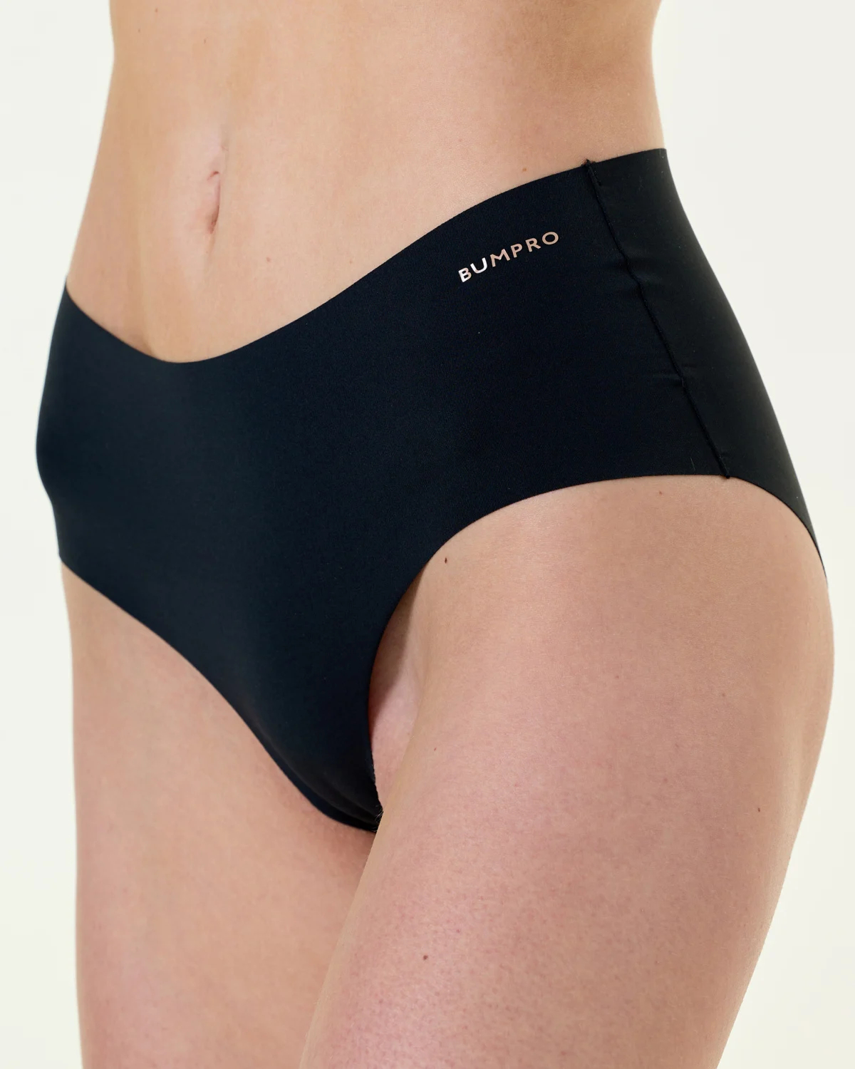 Bumpro 3-pack No Show Hipster Black\White\Sand