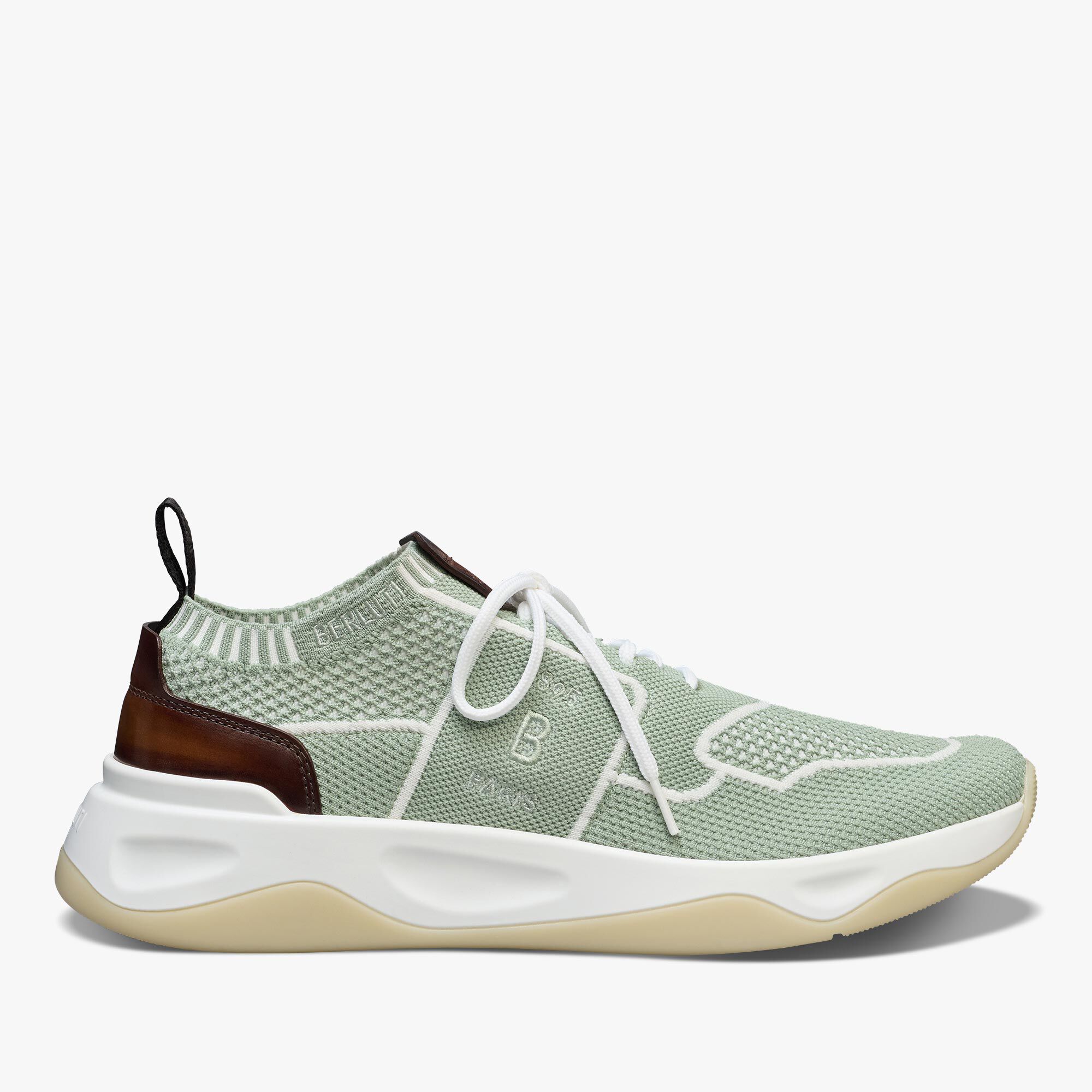 Sneaker Shadow En Maille Et Cuir