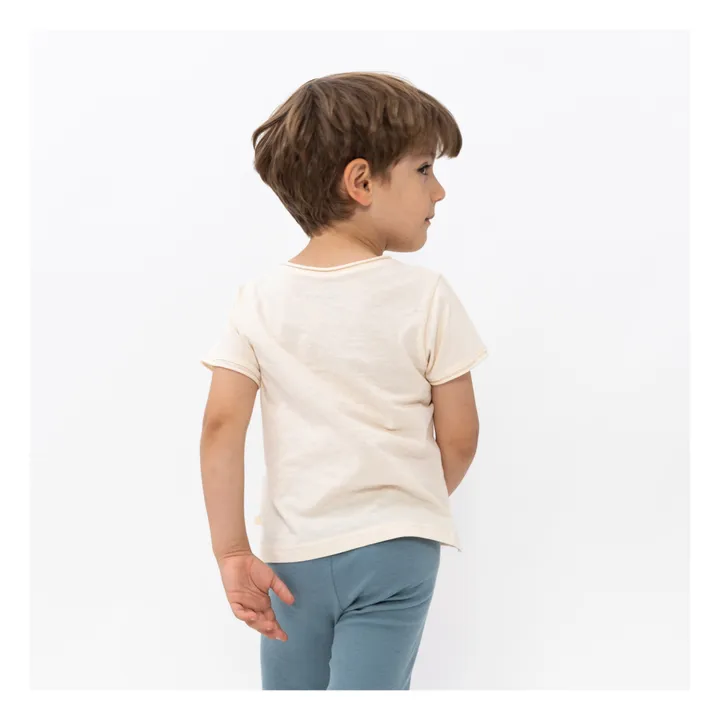 Minimalisma T-Shirt Lin Coton Bio | Ecru