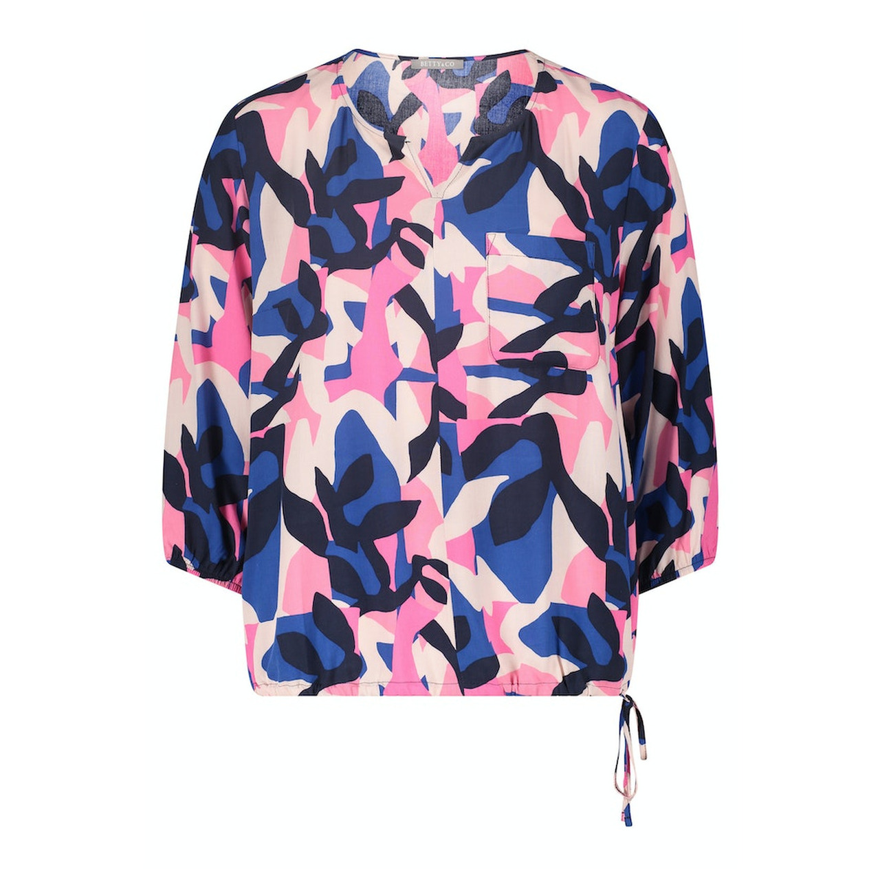Betty & Co Bluse Kurz 3/4 Arm
