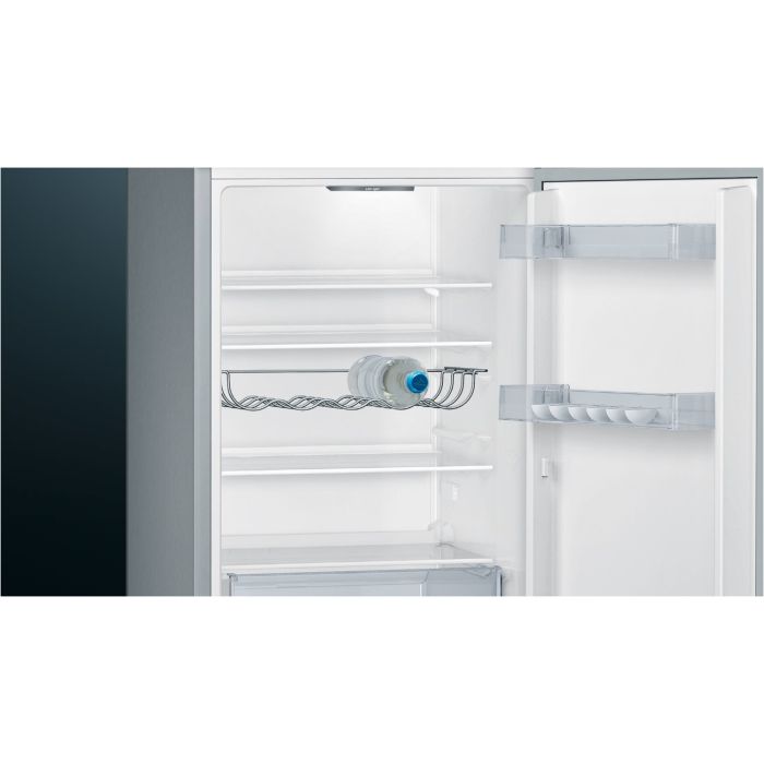 Siemens Kühl-Gefrier-Kombination iQ300 KG33VVLEA Edelstahl-Look