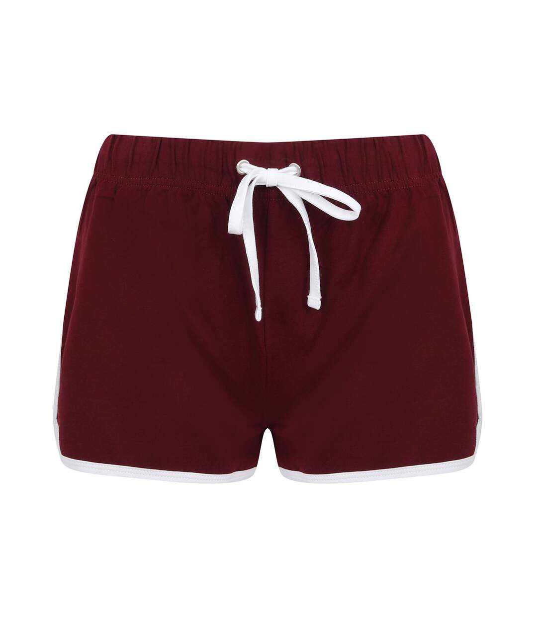 Skinni Fit - Short de sport rétro - Femme (Gris/Noir) - UTRW2838