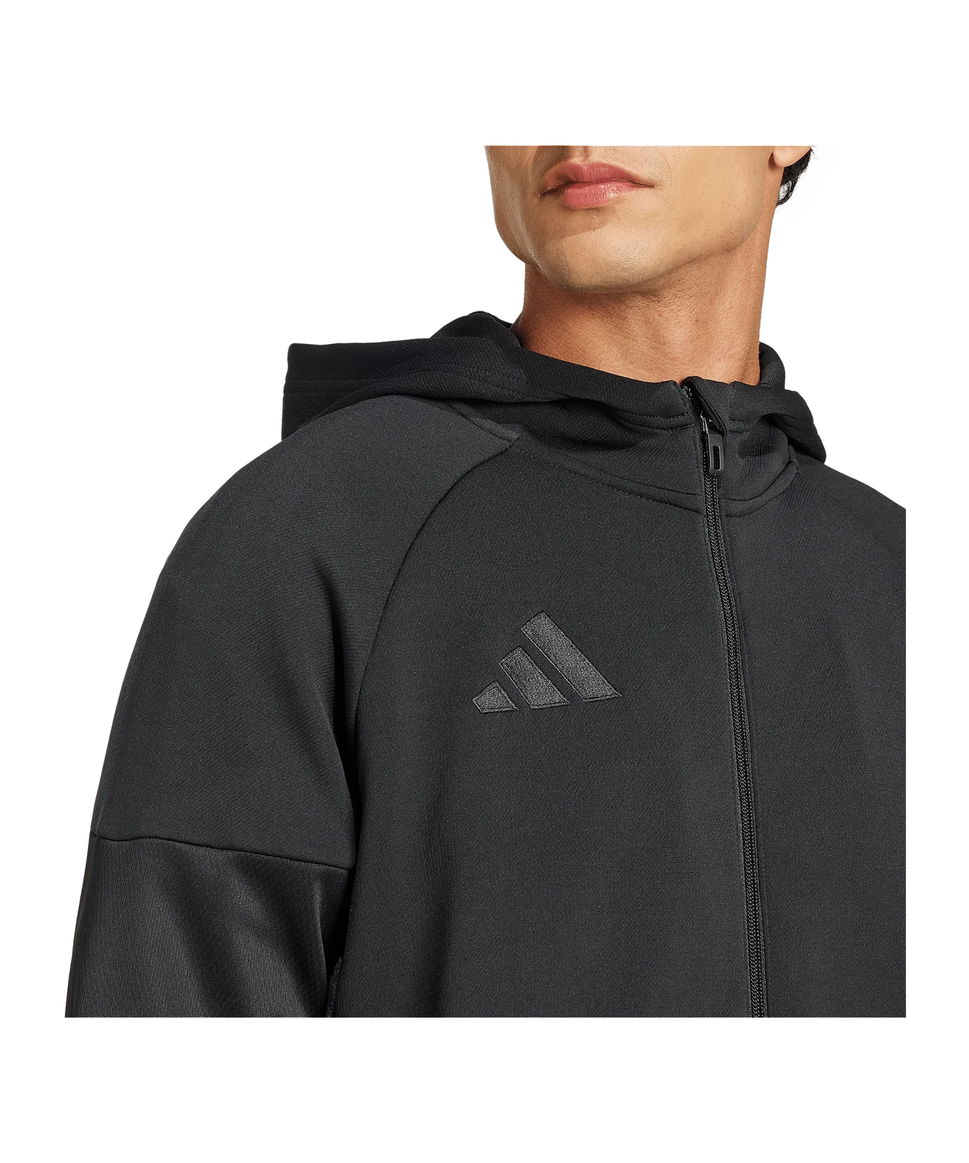 adidas Tiro 25 Kapuzenjacke Schwarz