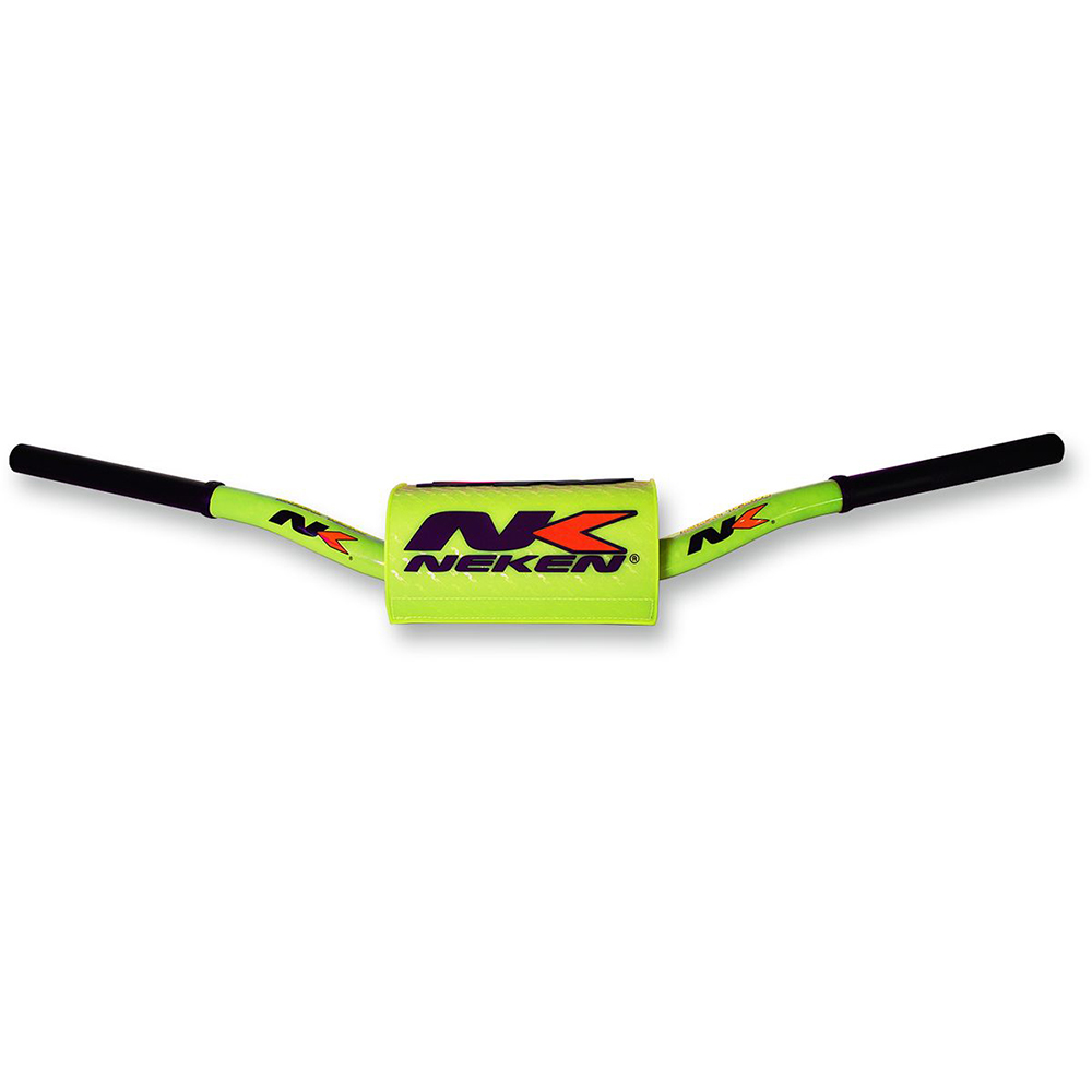 Neken - Guidon Original RMZ - diamètre variable design conique Jaune fluo