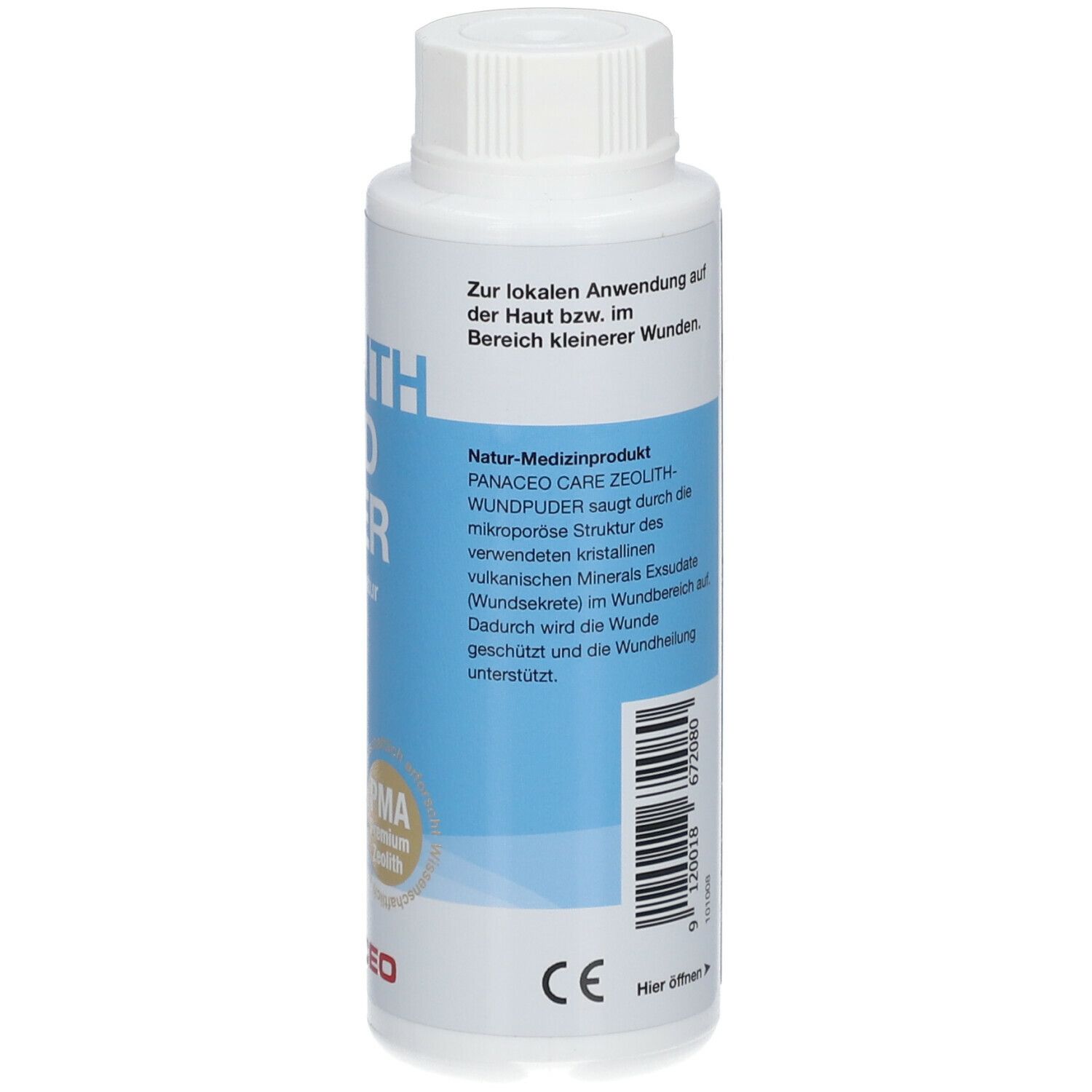 PANACEO CARE ZEOLITH-WUNDPUDER