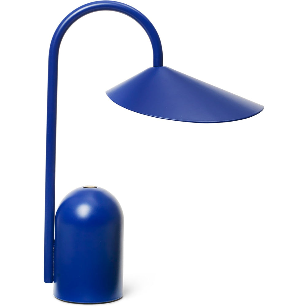 Køb Ferm Living Bright Blue Arum Portable Lampe