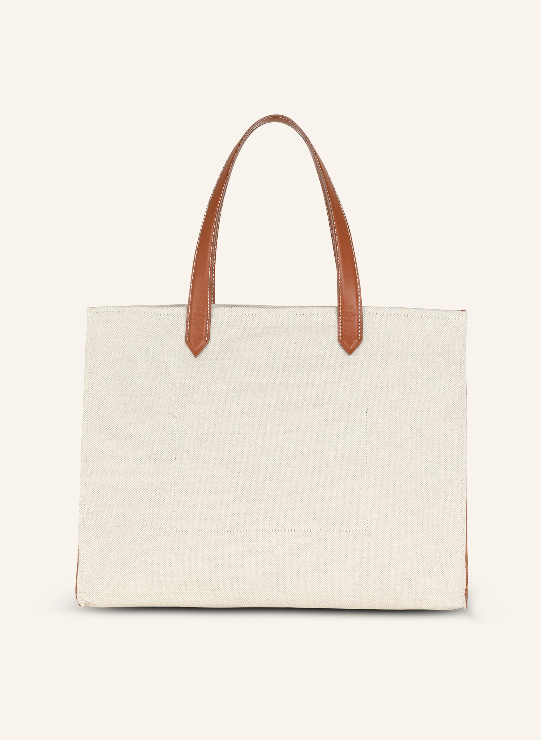 BALMAIN Shopper B-Army 42 aus Canvas mit Lederdetails