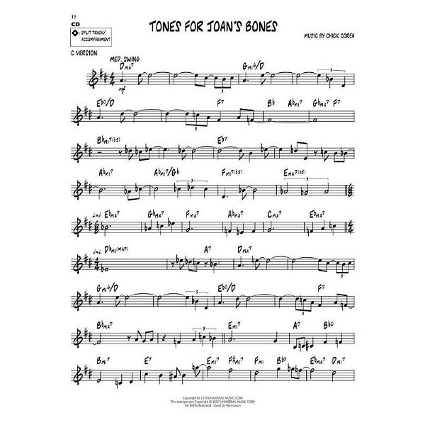 Hal Leonard Jazz Play-Along Chick Corea