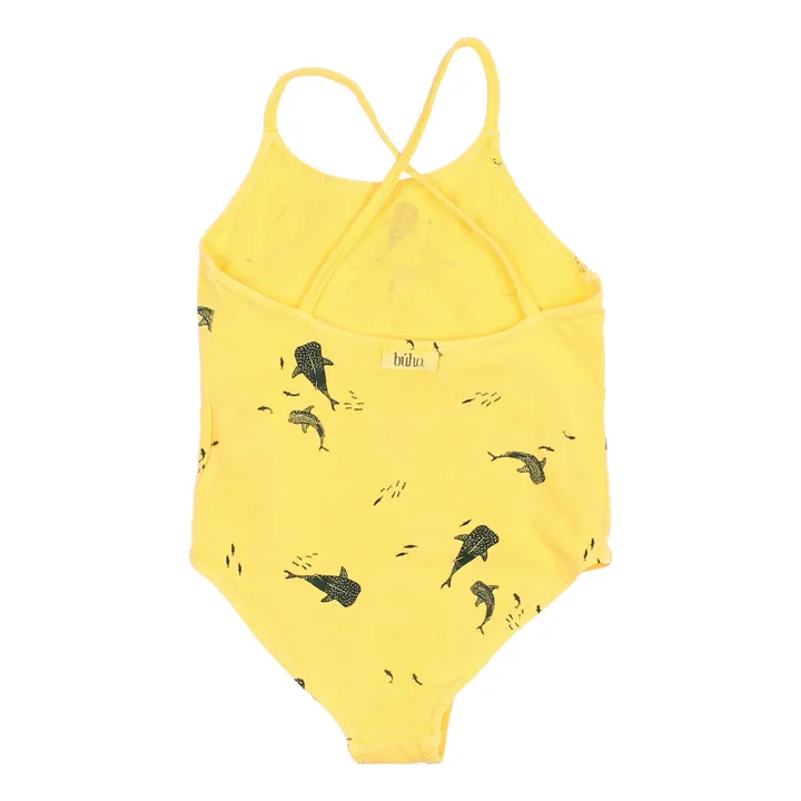 Búho Maillot de Bain 1 Pièce Coton Bio Ocean | Jaune