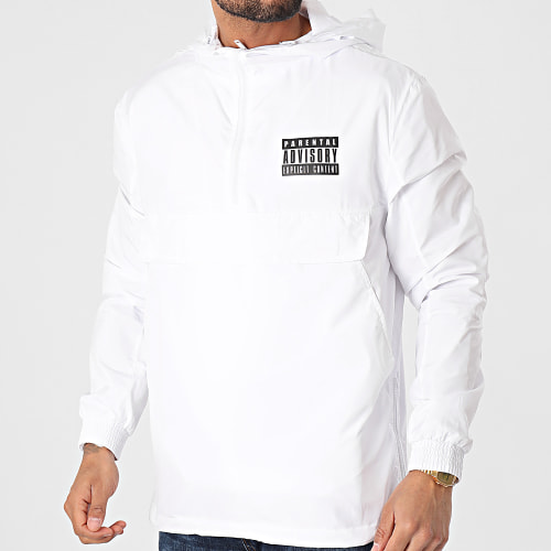Coupe-Vent Logo Blanc