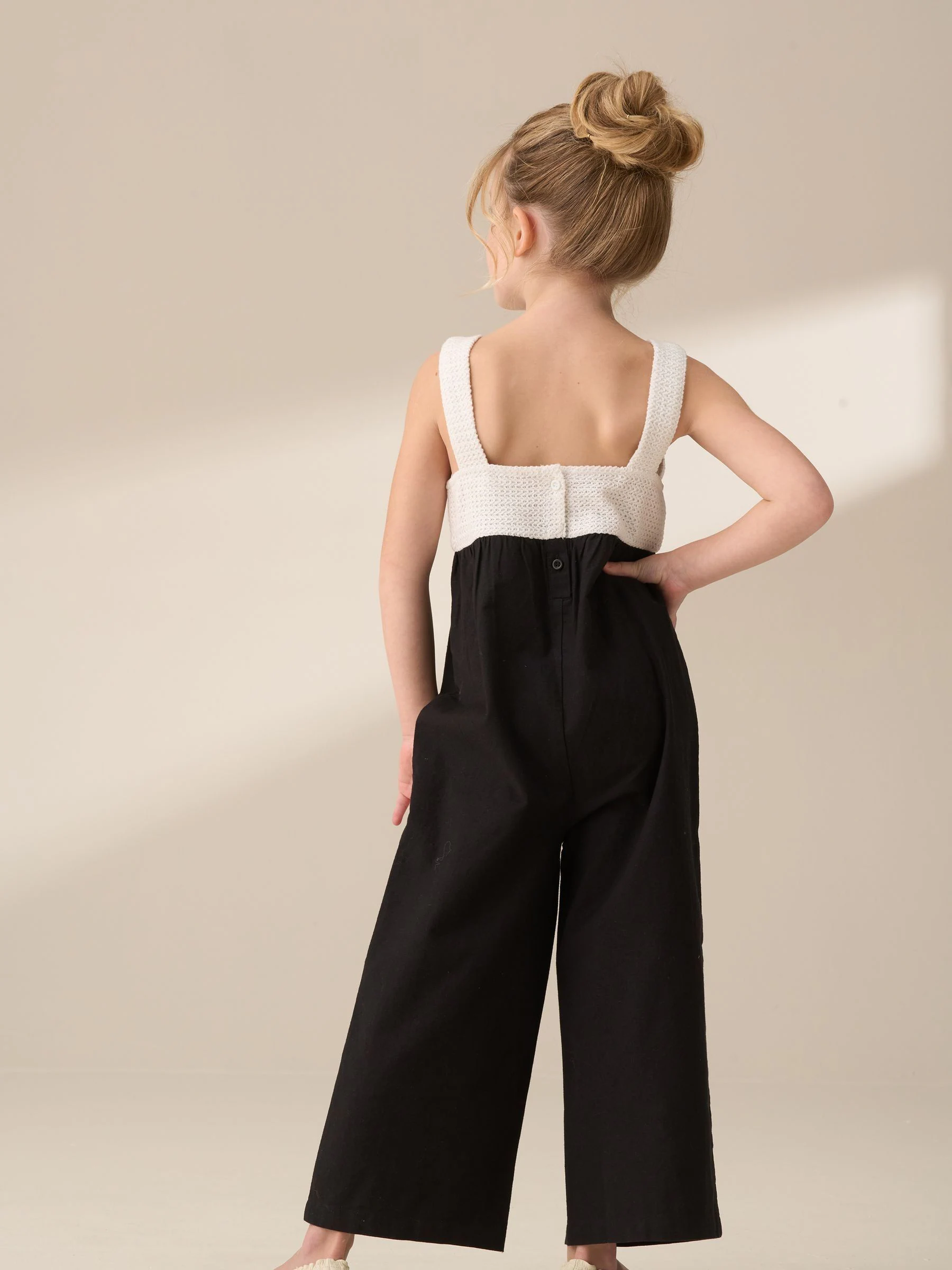 Angel & Rocket - Illiana - Gehaakte linnen jumpsuit