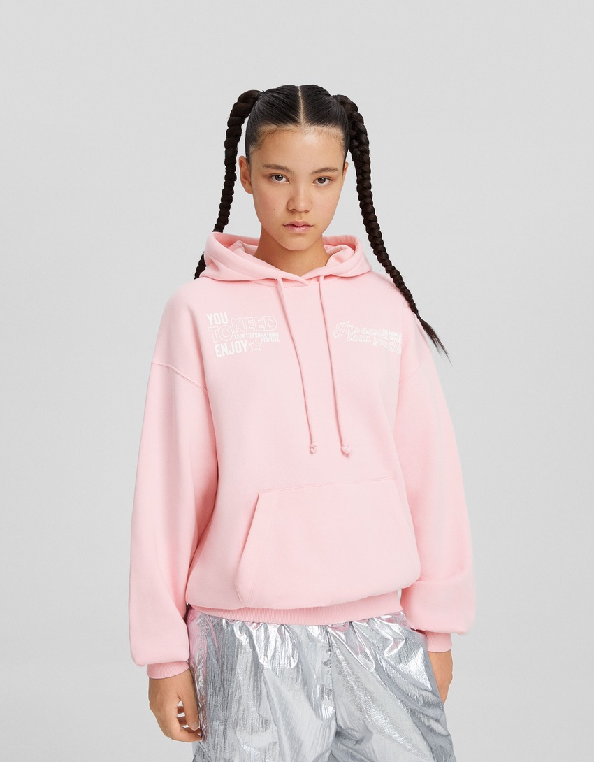 Moletom oversized estampado