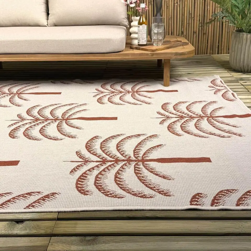 Interieur05 buitenkleed roest Oase - 340 x 240 cm