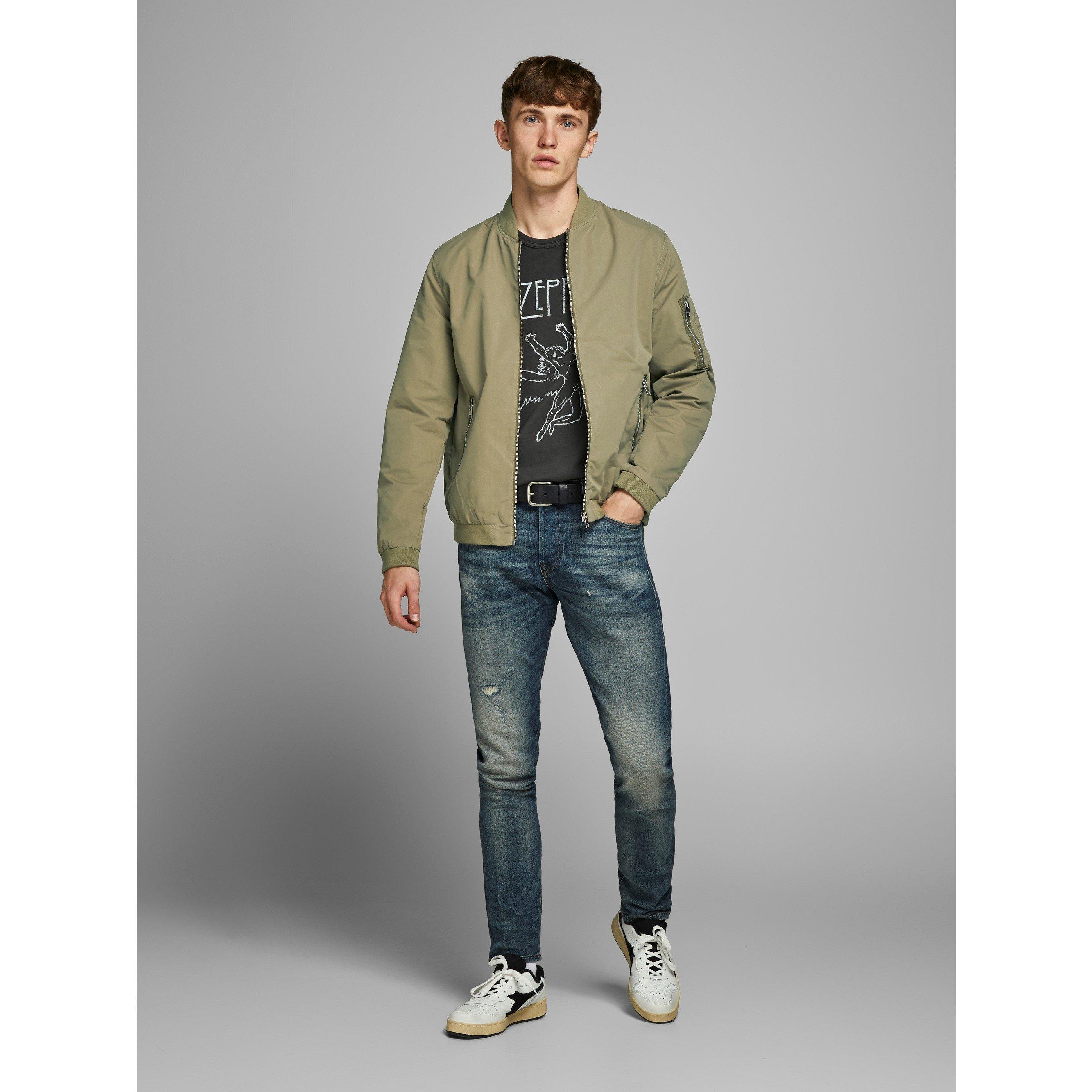 Jack and Jones Rush Bomber Jacket Mens