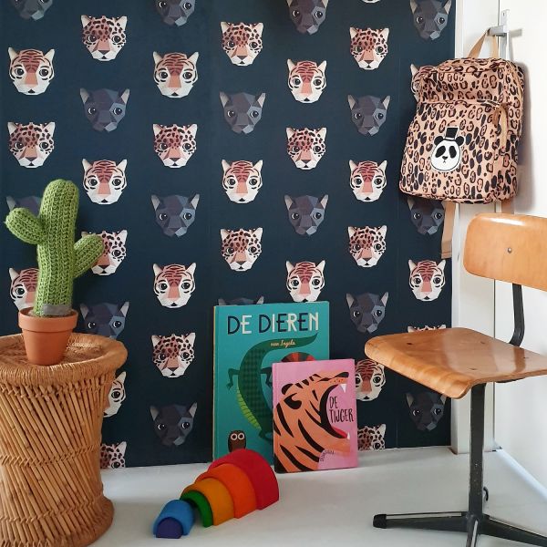 Studio Ditte Panthera Behang Groen